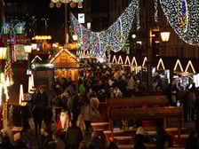 <p>Jarmark Bożonarodzeniowy we Wrocławiu - otwarcie</p>