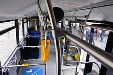 MPK Wrocław zaprezentowało wszystkie swoje elektryczne autobusy na placu Wolności.