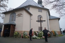 Pogrzeb Daniela Łuczyńskiego w Łozinie koło Wrocławia