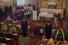 Pogrzeb Daniela Łuczyńskiego w Łozinie koło Wrocławia