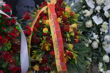 Pogrzeb Daniela Łuczyńskiego w Łozinie koło Wrocławia
