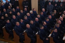 Pogrzeb Daniela Łuczyńskiego w Łozinie koło Wrocławia