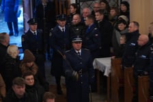 Pogrzeb Daniela Łuczyńskiego w Łozinie koło Wrocławia