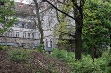 Budynki poszpitalne przy Traugutta w 2024 roku