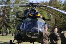 Ćwiczenia w szkole oficerskiej realizowano na podstawie doświadczeń z frontu w Ukrainie