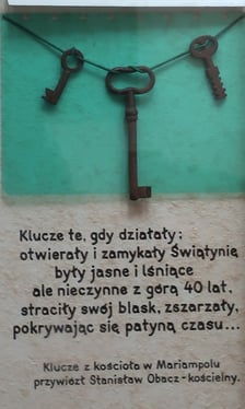 4.	Klucze od kościoła w Mariampolu