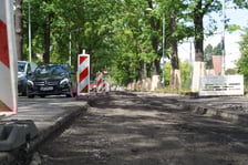 Remont ulicy Olszewskiego.
