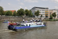 Parada statków na Dniu Marynarza Rzecznego, 30 czerwca 2024