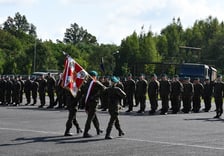 Przysięga wojskowa żołnierzy 10. Wrocławskiej Brygady Łączności