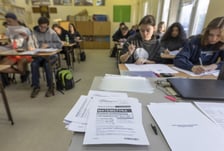 Matura próbna 2022 w LO XV we Wrocławiu