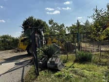 <p>Początek budowy drogi do mostu na Muchoborze Małym, 5 września 2024</p>