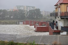 Widok na Odrę we Wrocławiu