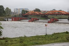 Widok na Odrę we Wrocławiu