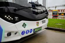 Autobus wodorowy marki Arthur na testach w MPK Wrocław