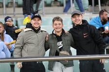 Mecz Ligi Narodów UEFA Ukraina - Czechy na Tarczyński Arenie Wrocław. Zdjęcia kibiców