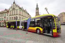 Autobus elektryczne we Wrocławiu - prezentacja pojazdu