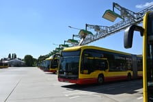 Autobus elektryczne we Wrocławiu - prezentacja pojazdu