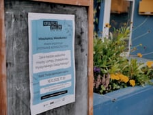 Plakat zapraszający na spotkanie konsultacyjne.