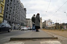 Przystanek tramwajowy na Drobnera