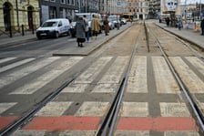 Przystanek tramwajowy na Drobnera