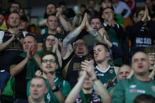 Meczu koszykówki w Hali Stulecia: Śląsk Wrocław - Legia Warszawa