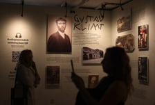 Zdjęcie z wystawy KLIMT – The Immersive Exhibition w hali IASE we Wrocławiu (do 23 lutego 2025)
