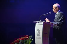 Gala z okazji 75-lecia Uniwersytetu Medycznego we Wrocławiu. Prof. Piotr Ponikowski
