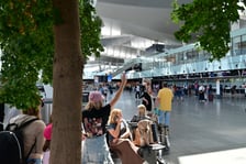Wrocławskie lotnisko w przeddzień wakacji