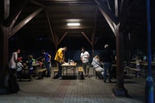 Nocowanka w Park Glinianki