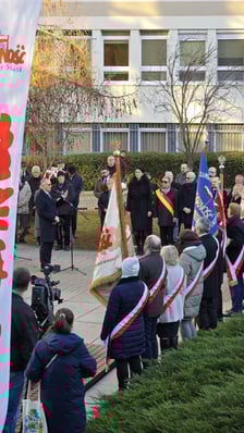 <p>Radę Miejską Wrocławia reprezentował radny Jarosław Krauze</p>