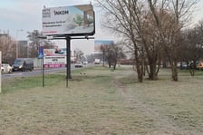 <p>Odcinek między Roślinną a Tyrmanda - tędy przebiegać będzie buspas wzdłuż Mińskiej</p>