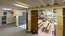 Mural dla Ukraińców w noclegowni przy Grochowej