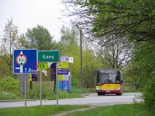 Solaris Urbino 12 #2011 na pętli Wojnów w maju 2008 roku