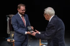 <p>Jubileusz 60-lecia Wrocławskich Spotkań Teatr&oacute;w Jednego Aktora &ndash; nagrodzony Wiesław Geras</p>
