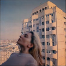 Fotografie z modelką
