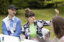 <p>Paweł Soroka,&nbsp;Agnieszka Charkot i&nbsp;Dorota Oczak-Stach</p>
