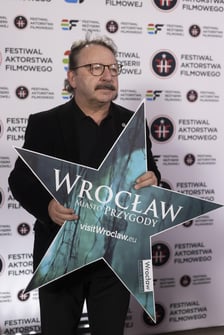 <p>Gala kończąca festiwale: Reżyserii Filmowej i Aktorstwa Filmowego odbyła się we Wrocławiu w czwartek wieczorem, 1 czerwca. Na zdjęciu Zbigniew Zamachowski</p>