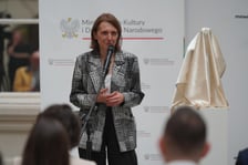 <p>Minister kultury i dziedzictwa narodowego Hanna Wr&oacute;blewska</p>