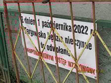 Targowisko w Leśnicy, od 1.10.2022 jest zamknięte