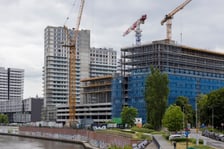 <p>Kompleks Quorum powstający przy ul. Sikorskiego</p>