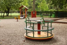 Plac zabaw w parku Andersa, wrzesień 2023