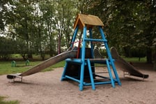 Plac zabaw w parku Andersa, wrzesień 2023