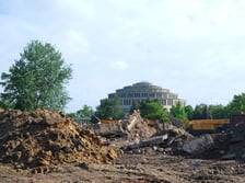 Afrykarium we Wrocławiu kończy w tym roku 10 lat. Oto zdjęcia z budowy