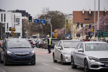 <p>Początek sezonu na Partynicach spowodował duże natężenie ruchu</p>