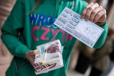 Konferencja na temat akcji Wrocław czyta, 13 kwietnia 2026