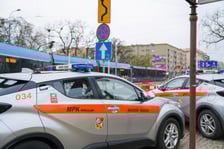 <p>Wykolejenie tramwaju pod Bastionem Sakwowym</p>