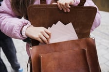 Akcja „Uczniowie listy piszą i wysyłają” na wrocławskim Rynku