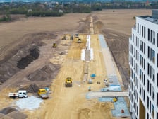 Budowa Alei Architektów na Nowych Żernikach