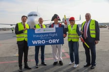 Inauguracja połączenia lotniczego Paryż Orly - Wrocław obsługiwanego przez linię Transavia - 16 kwietnia 2026 r.