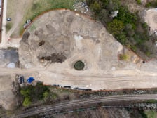 Budowa tramwaju na Swojczyce. W tym miejscu powstanie pętla i duży parking P+R